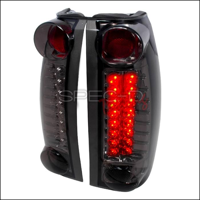 Spec-D - Cadillac Escalade Spec-D LED Taillights - Smoke - LT-C1088GLED-TM
