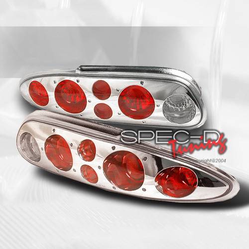 Spec-D - Chevrolet Camaro Spec-D Altezza Taillights - Chrome - LT-CMR93-KS