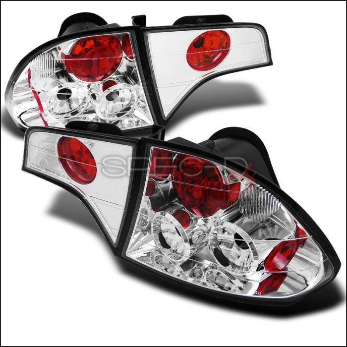 Spec-D - Honda Civic Spec-D Altezza Taillights - Chrome - LT-CV064-TM