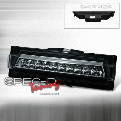 Spec-D - Chevrolet Corvette Spec-D LED Third Brake Lights - Chrome - LT-CVET91RBC-ABM