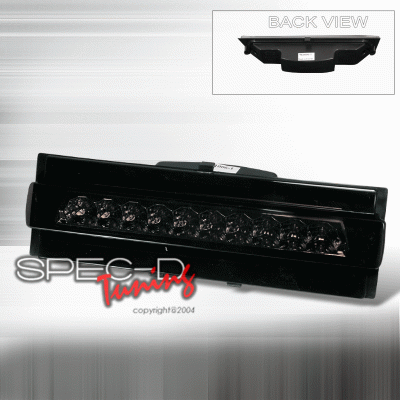 Spec-D - Chevrolet Corvette Spec-D LED Third Brake Lights - Smoke - LT-CVET91RBG-ABM