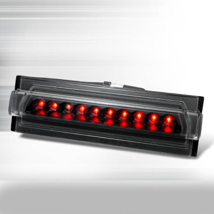 Spec-D - Chevrolet Corvette Spec-D LED Third Brake Lights - Black - LT-CVET91RBJM-ABM