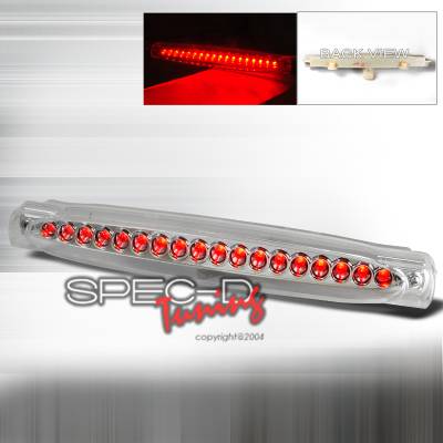 Spec-D - Chevrolet Corvette Spec-D LED Third Brake Lights - Chrome - LT-CVET97RBCLED-DP