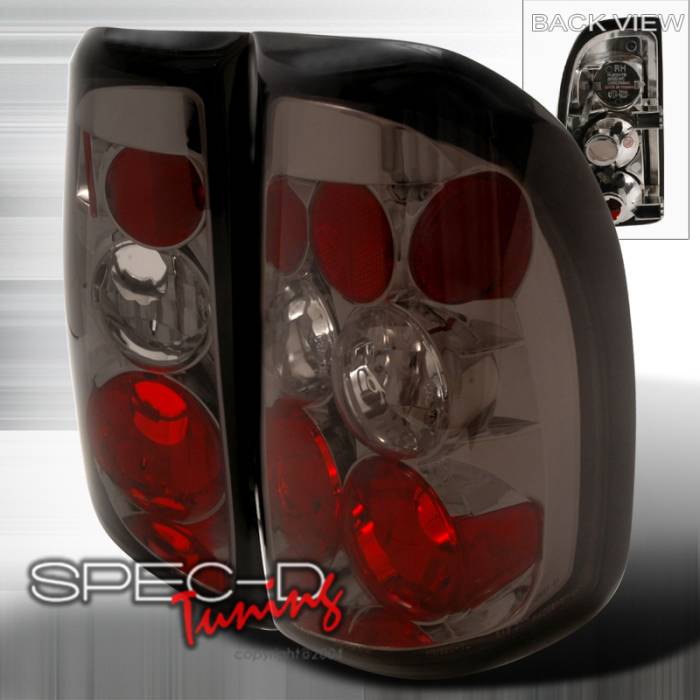 Spec-D - Dodge Dakota Spec-D Altezza Taillights - Smoke - LT-DAK97G-TM