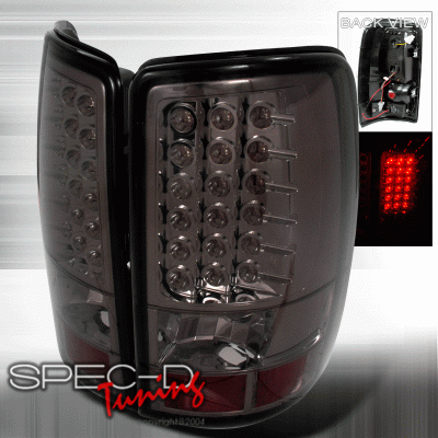 Spec-D - GMC Denali Spec-D LED Taillights - Smoke - LT-DEN00GLED-TM