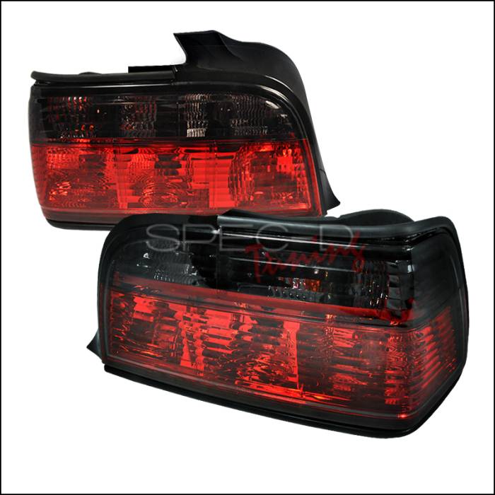 Spec-D - BMW 3 Series 4DR Spec-D Altezza Taillights - Red & Smoke - LT-E364RG-APC