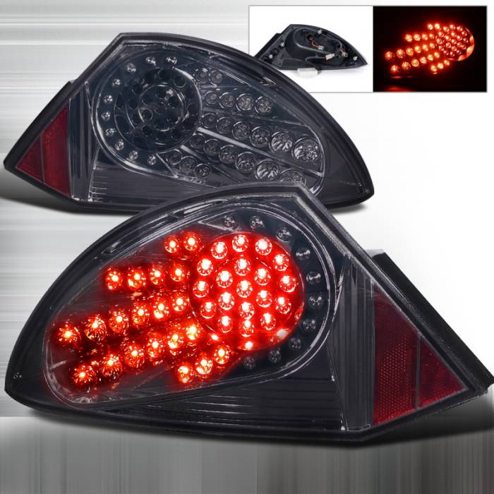 Spec-D - Mitsubishi Eclipse Spec-D LED Taillights - Smoke - LT-ELP00GLED-WJ