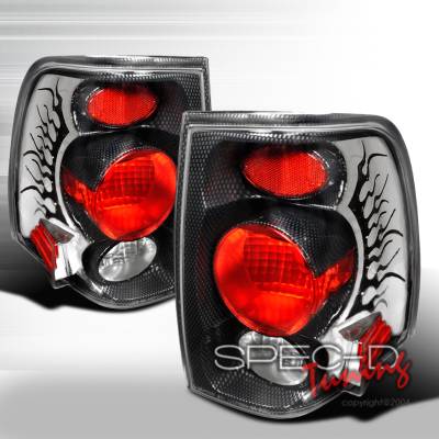 Spec-D - Ford Expedition Spec-D Altezza Taillights - Chrome - LT-EPED03CF-KS