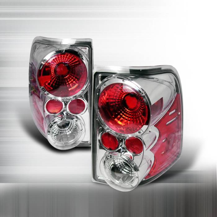 Spec-D - Ford Explorer Spec-D Altezza Taillights - Chrome - LT-EPOR02-KS