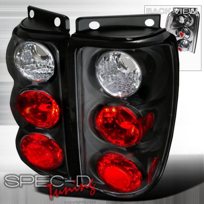 Spec-D - Ford Explorer Spec-D Altezza Taillights - Black - LT-EPOR95JM-TM