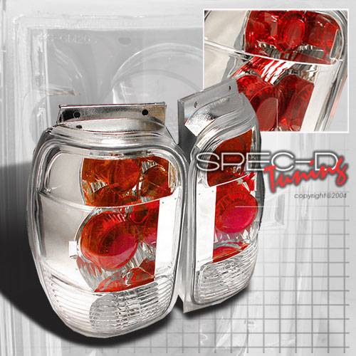 Spec-D - Ford Explorer Spec-D Altezza Taillights - Chrome - LT-EPOR98-KS