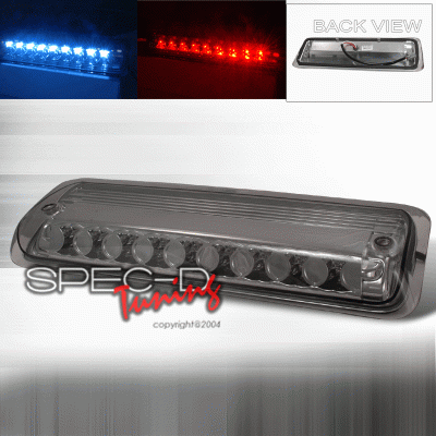 Spec-D - Ford F150 Spec-D LED Third Brake Lights - Smoke - LT-F15004RBGLED-CY