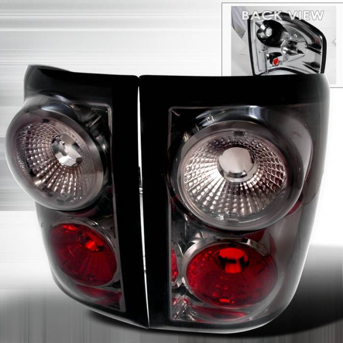 Spec-D - Ford F150 Spec-D Altezza Taillights - Smoke - LT-F150F04G-TM