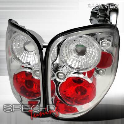 Spec-D - Ford F150 Spec-D Altezza Taillights - Chrome - LT-F150F97-TM