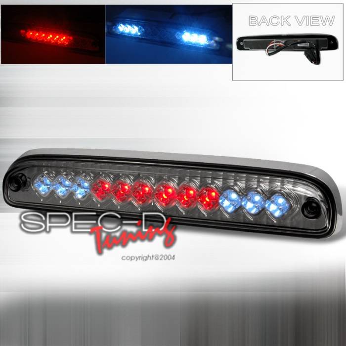 Spec-D - Ford F250 Spec-D Led Third Brake Light - Smoke - LT-F25099RBGLED-CY