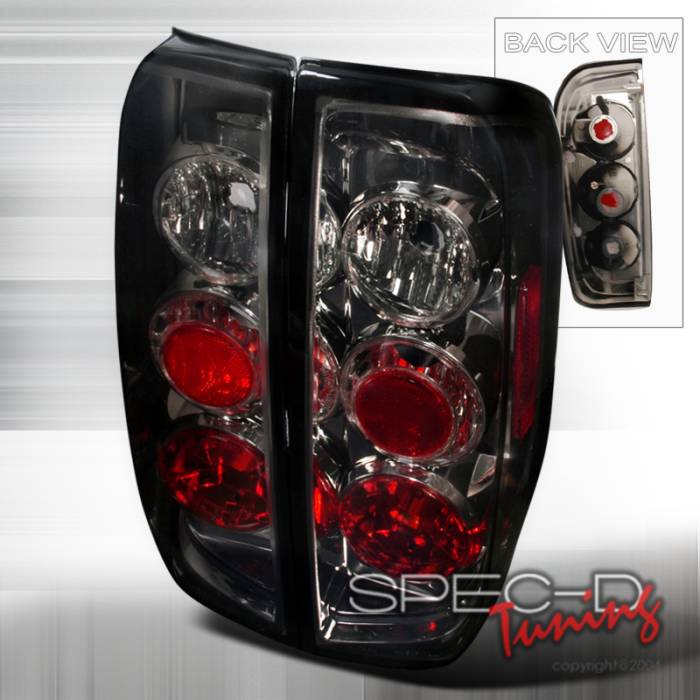 Spec-D - Nissan Frontier Spec-D Altezza Taillights - Smoke - LT-FRO05G-TM