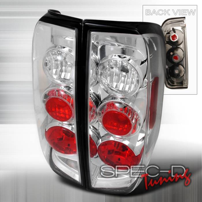 Spec-D - Nissan Frontier Spec-D Altezza Taillights - Chrome - LT-FRO05-TM