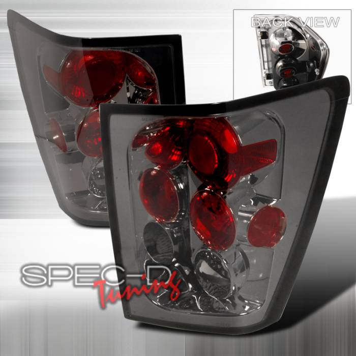 Spec-D - Jeep Grand Cherokee Spec-D Altezza Taillights - Smoke - LT-GKEE04G-TM