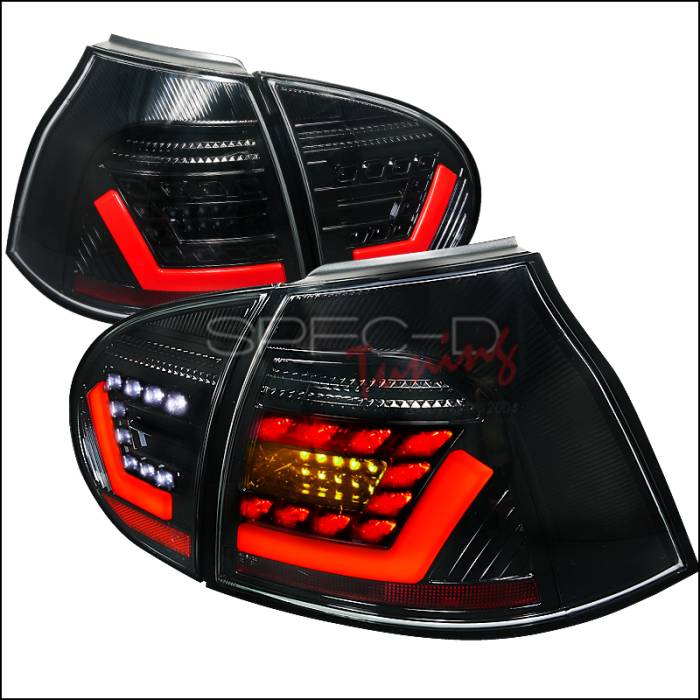 Spec-D - Volkswagen Golf GTI Spec-D LED Taillights - Black - LT-GLF05JM-F2-APC