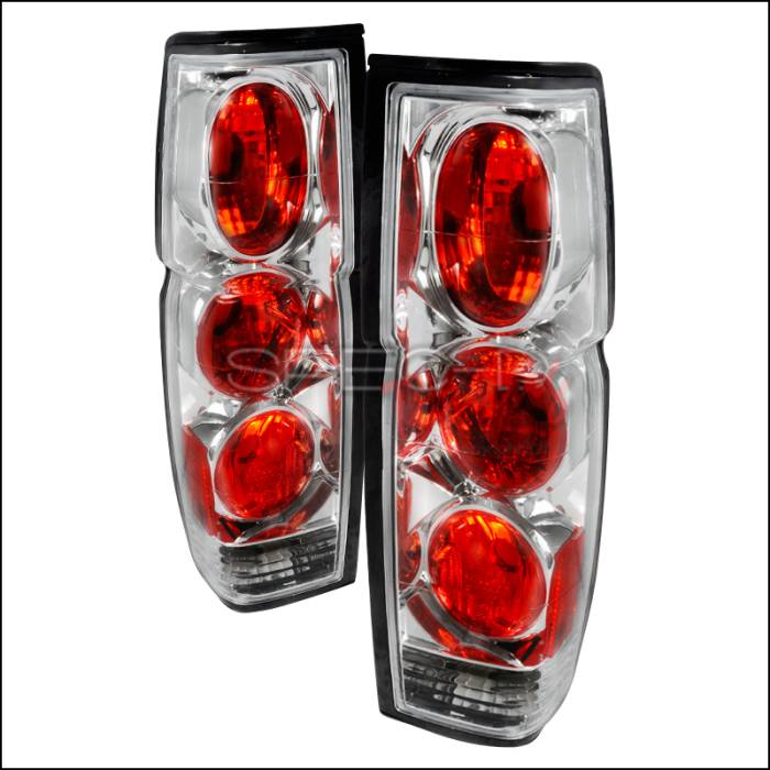 Spec-D - Nissan Pickup Spec-D Altezza Taillights - Chrome - LT-HAR86-KS