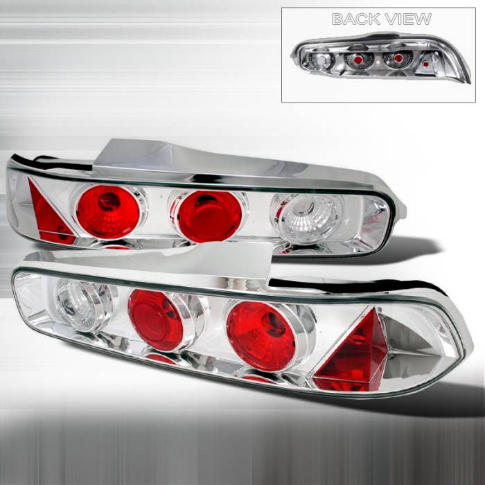 Spec-D - Acura Integra 2DR Spec-D Altezza Taillights - Chrome - LT-INT942-TM