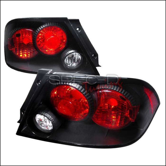 Spec-D - Mitsubishi Lancer Spec-D Altezza Taillights - Black - LT-LAN03JM-KS
