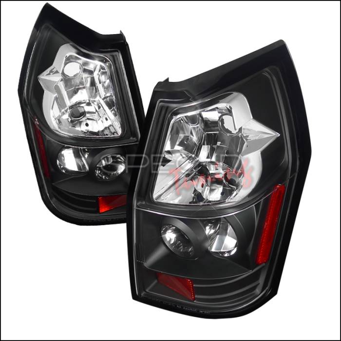 Spec-D - Dodge Magnum Spec-D Altezza Taillights - Black - LT-MAG05JM-TM