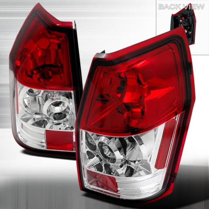 Spec-D - Dodge Magnum Spec-D Altezza Taillights - Red - LT-MAG05R-TM