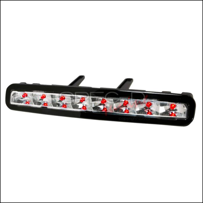 Spec-D - Ford Mustang Spec-D LED Third Brake Lights - Clear - LT-MST05RBCLED-ABM