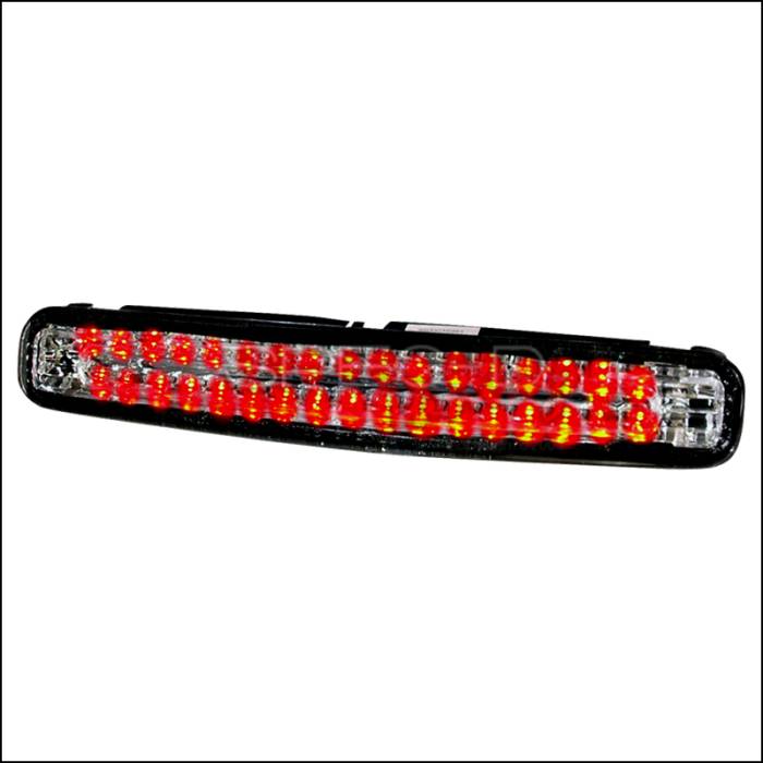 Spec-D - Ford Mustang Spec-D LED Third Brake Lights - Chrome - LT-MST05RBCLED-KS
