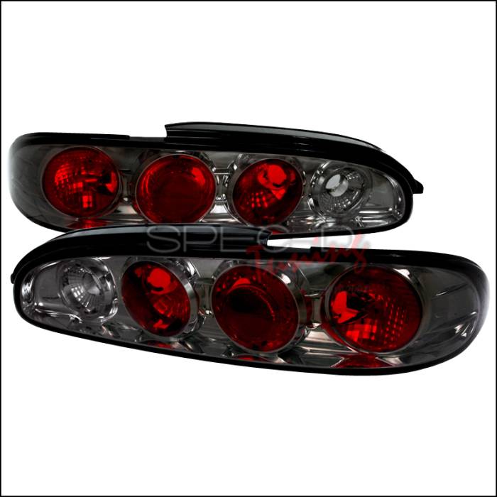 Spec-D - Mazda MX6 Spec-D Altezza Taillights - Smoke - LT-MX693G-TM
