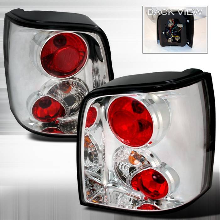Spec-D - Volkswagen Passat Spec-D Altezza Taillights - Chrome - LT-PAS975-TM