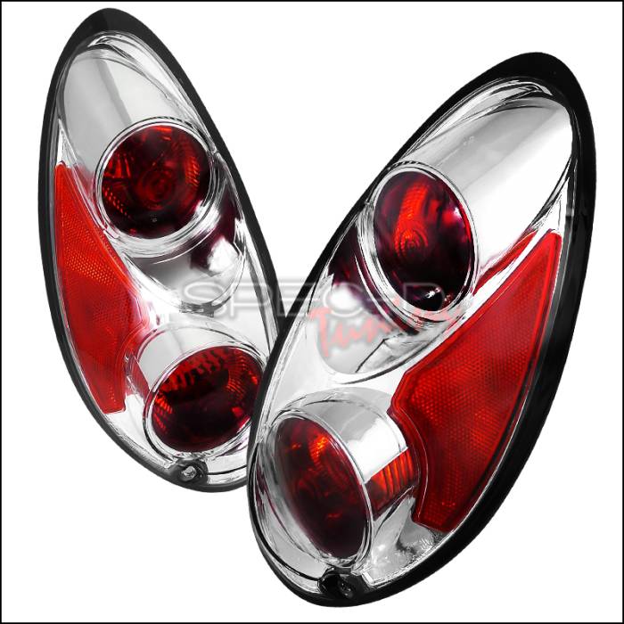 Spec-D - Chrysler PT Cruiser Spec-D Euro Tailights - Chrome Housing - LT-PTC01-APC