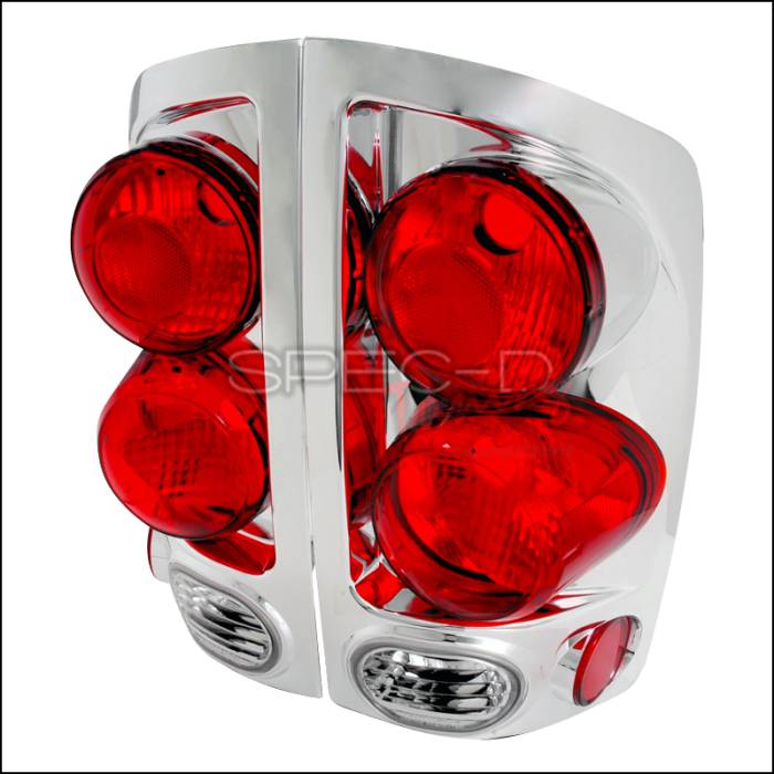 Spec-D - Dodge Ram Spec-D Altezza Taillights - Chrome - LT-RAM023D-TM