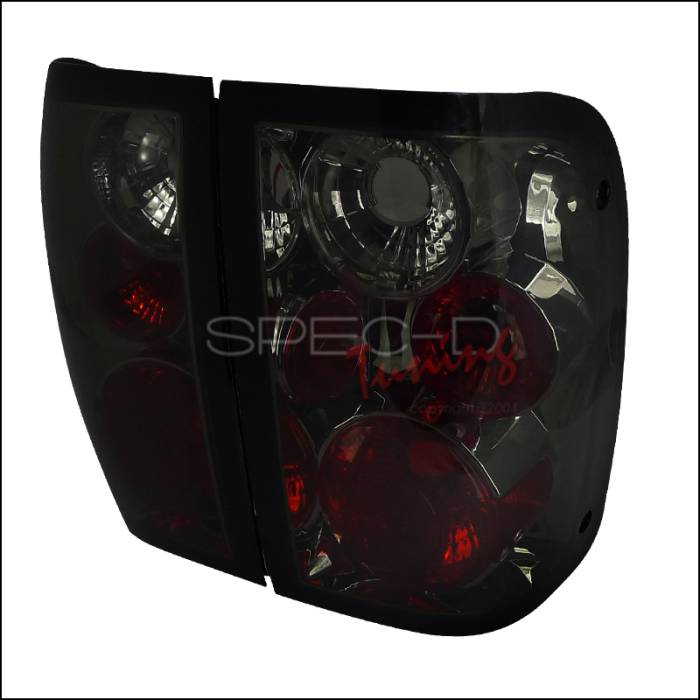 Spec-D - Ford Ranger Spec-D Altezza Taillights - Smoke - LT-RAN01G-TM