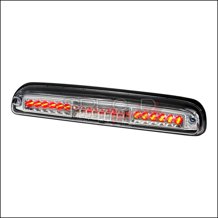 Spec-D - Ford Ranger Spec-D LED Third Brake Lights - Chrome - LT-RAN93RBCLED-KS