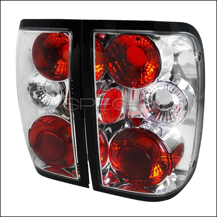 Spec-D - Ford Ranger Spec-D Altezza Taillights - Chrome - LT-RAN93-TM