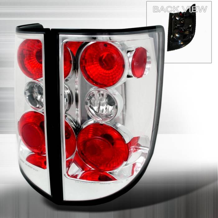 Spec-D - Honda Ridgeline Spec-D Altezza Taillights - Chrome - LT-RGL05-TM