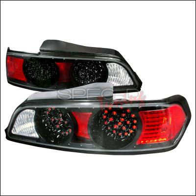 Spec-D - Acura RSX Spec-D LED Taillights - Black - LT-RSX05JMLED-DP