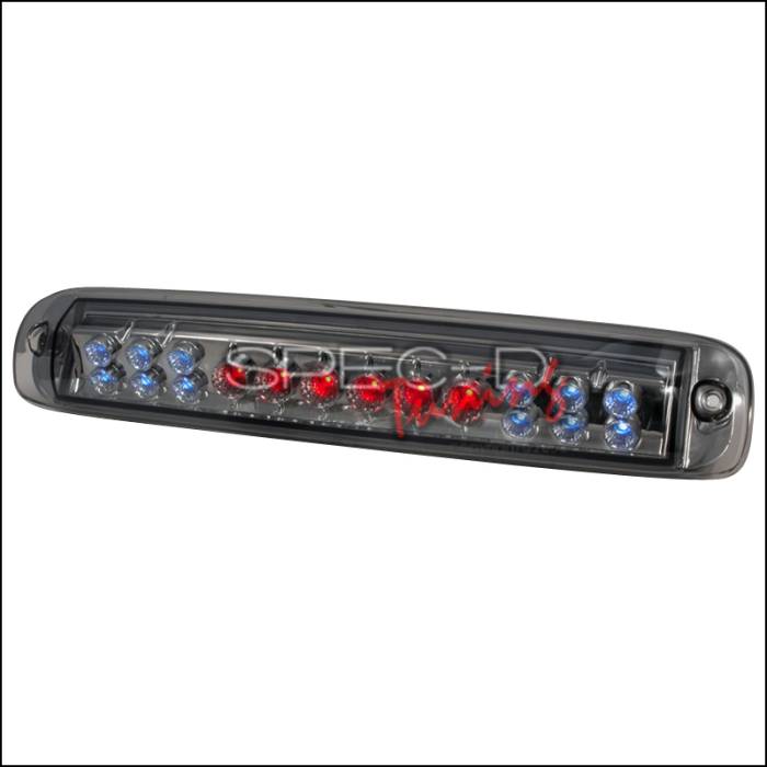 Spec-D - Chevrolet Silverado Spec-D LED Third Brake Lights - Smoke - LT-SIV99RBGLED-CY