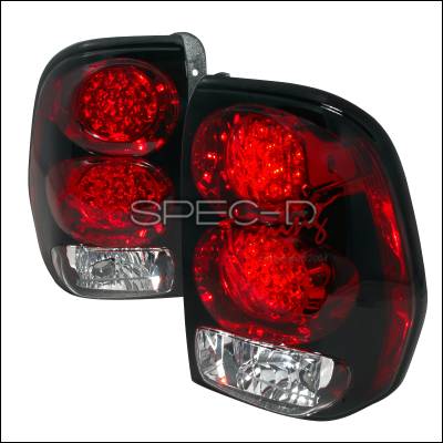 Spec-D - Chevrolet Trail Blazer Spec-D LED Taillights - Red - LT-TBLZ02RLED-KS