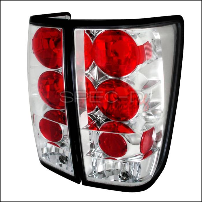 Spec-D - Nissan Titan Spec-D Altezza Taillights - Chrome - LT-TIT04-TM