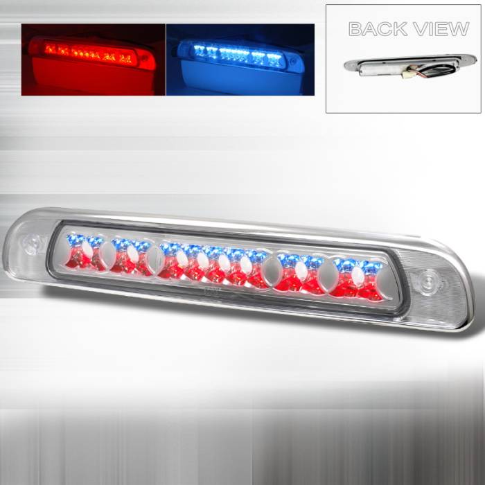 Spec-D - Toyota Tundra Spec-D LED Third Brake Lights - Chrome - LT-TUN99RBCLED-CY