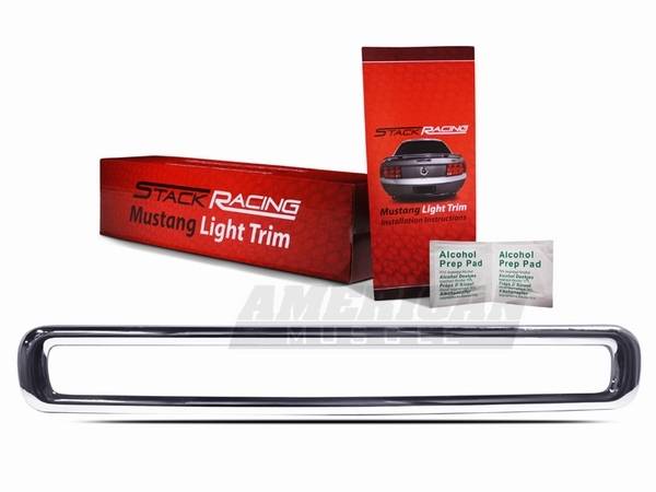 Stack Racing - Ford Mustang Stack Racing Chrome Third Brake Light Trim - 52003