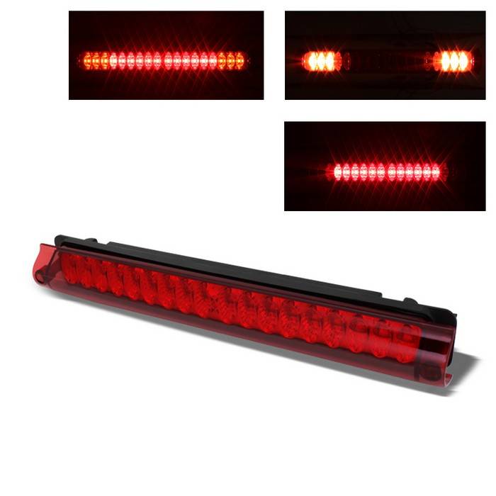 Spyder - Ford F150 Spyder LED 3RD Brake LighT-Red - BKL-FF15097-LED-G2-RD