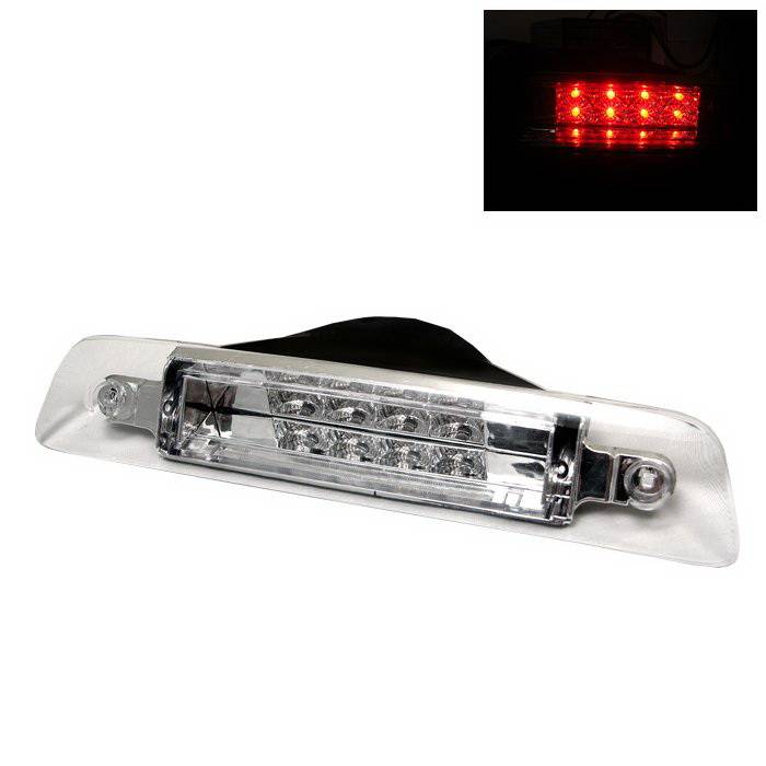 Spyder Auto - Toyota 4Runner Spyder LED Third Brake Light - Chrome - BL-CL-T4R96-LED-C