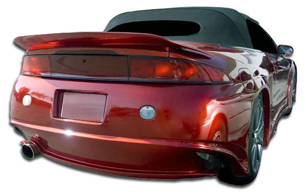 Duraflex - Mitsubishi Eclipse Duraflex Millenium Wide Body Rear Bumper Cover - 1 Piece - 105579