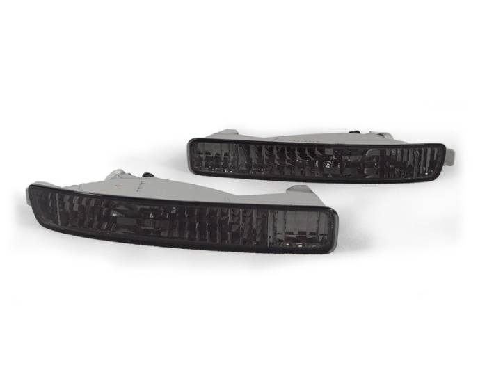 Depo - Honda Accord Smoke Front DEPO Bumper Signal Light