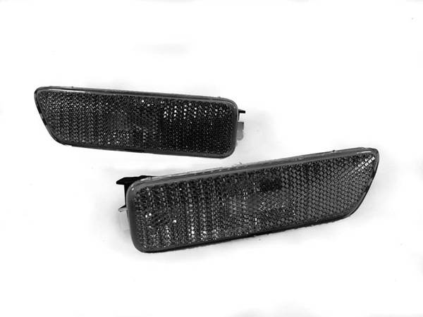Depo - Volkswagen Golf 4 & 99-05 Volkswagen Jetta Smoke Front DEPO Bumper Lights