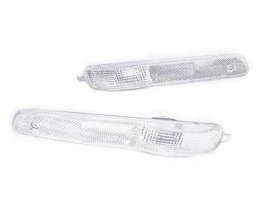 Depo - Saturn S-Series Coupe (Sc/ Sc1/ Sc2) Clear Front Bumper DEPO Side Marker Light